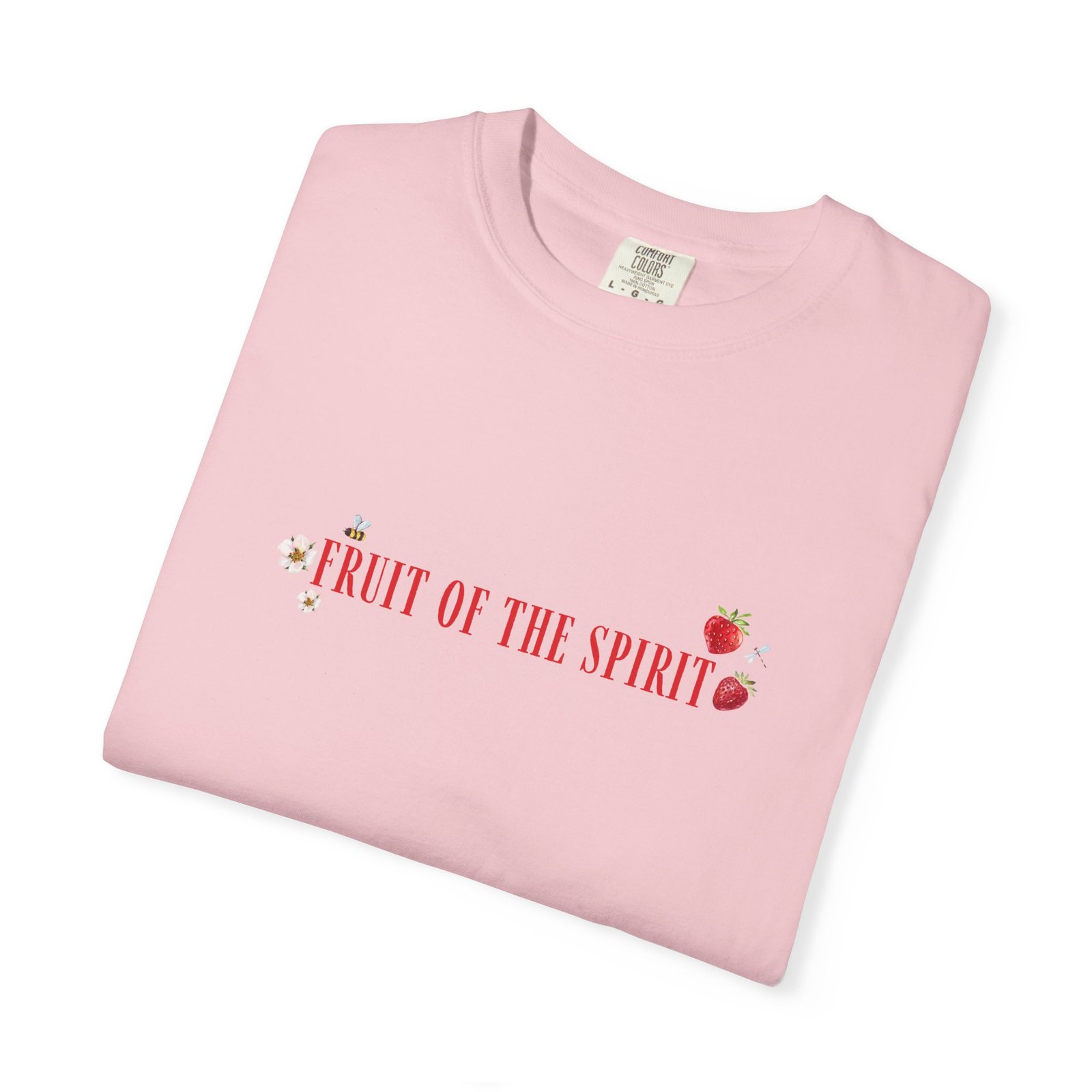Fruit of the Spirit Unisex T-Shirt - Inspirational Strawberry Design - Image 3