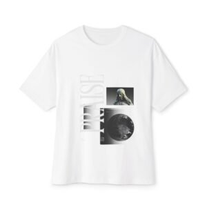 PRAY?S! Minimalist Graphic Tee — Spiritual Moon & Portrait Art Shirt