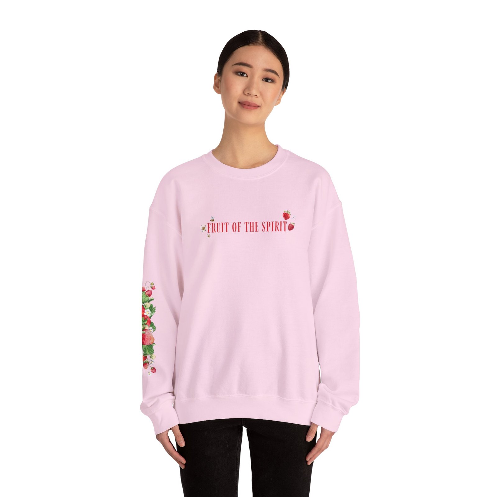 Fruit of the Spirit Sweatshirt - Unisex Crewneck Inspired by Love and Kindness - Image 4