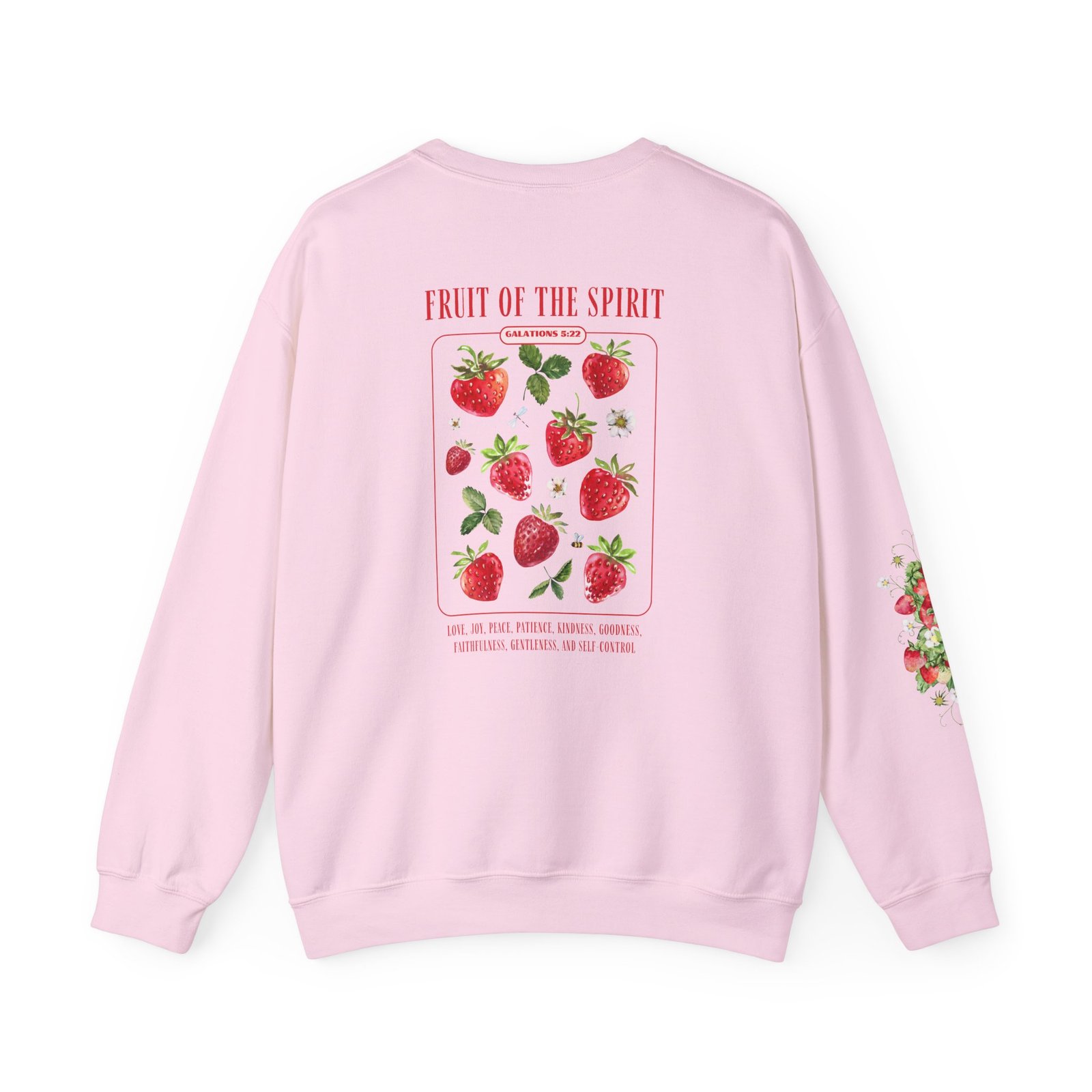 Fruit of the Spirit Sweatshirt - Unisex Crewneck Inspired by Love and Kindness - Image 2