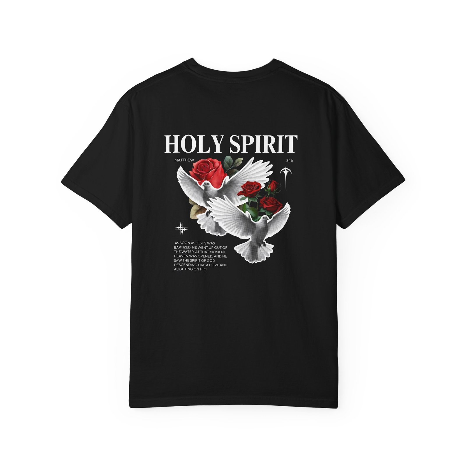 Unisex Dove Graphic T-Shirt - Holy Spirit Inspired, Perfect for Faith Celebrations - Image 2
