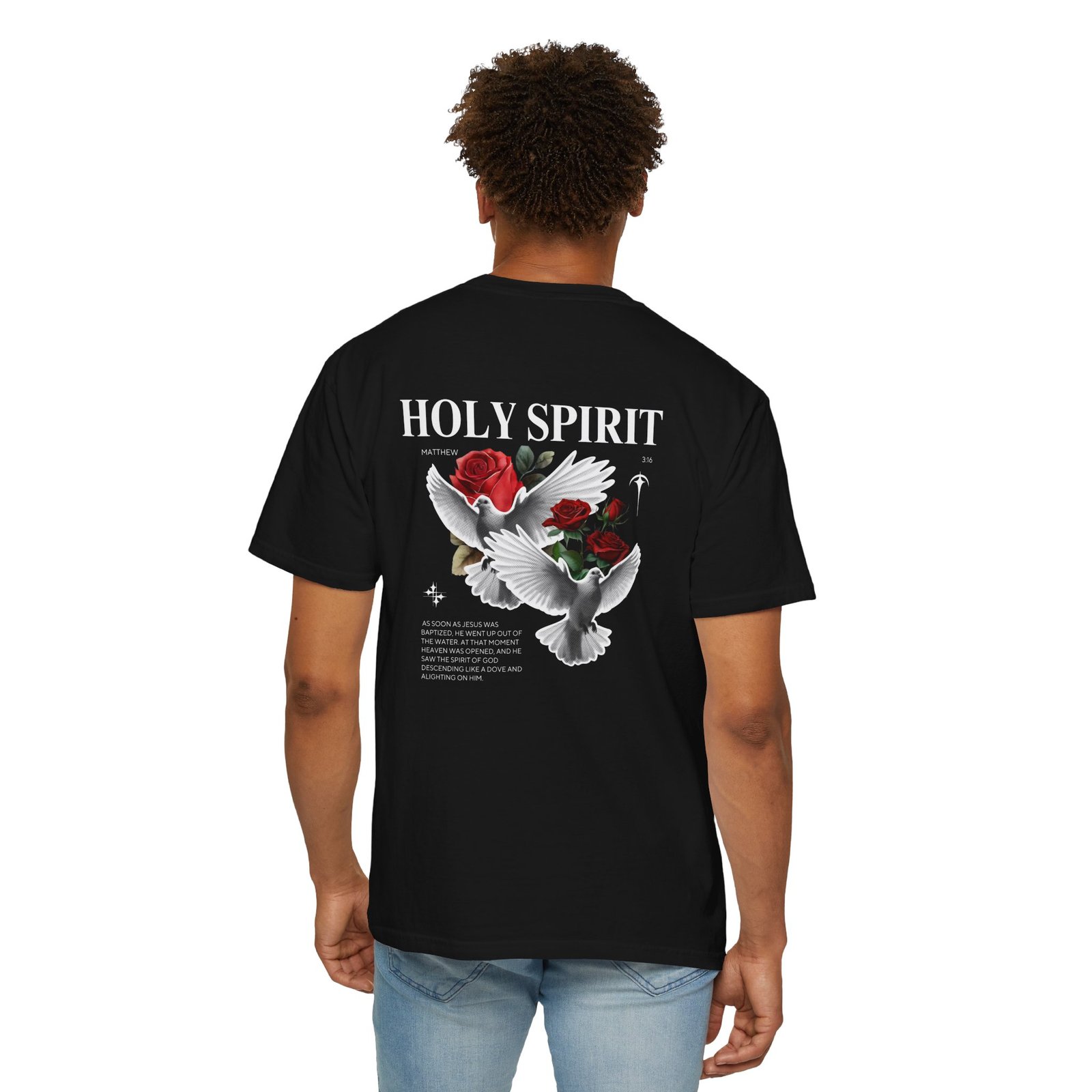Unisex Dove Graphic T-Shirt - Holy Spirit Inspired, Perfect for Faith Celebrations - Image 7